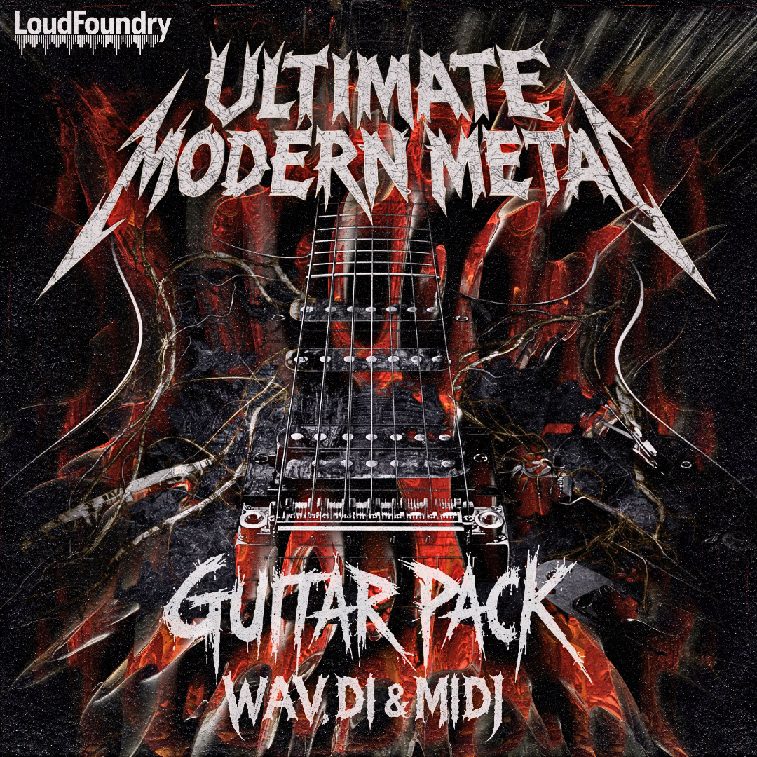 Ultimate Modern Metal Guitar Pack (WAV, DI & MIDI)